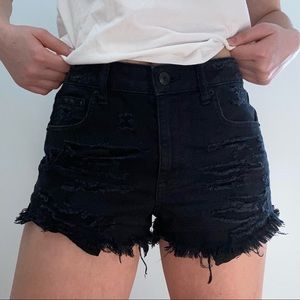AE Black Vintage Hi-Rise Festival Jean Short